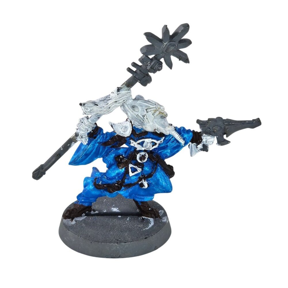 Rare Warhammer 40K Eldar Yrthrian Mardawn Farseer Vintage Metal Citadel Aeldari